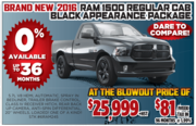 2016 RAM 1500 Regular Cab 