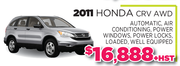 2011 Honda CRV AWD Toronto