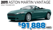 2011 Astron Martin Vantage in Toronto