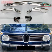 BMW 2002 bumper (1968-1971) by stainless steel (BMW 2002 Stoßfänger) O